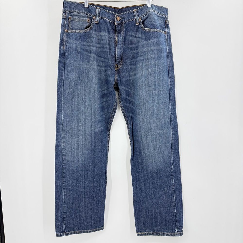 Levi's Men's 505 Regular Fit Jeans Medium Stonewash 40W x 30L 005054891
